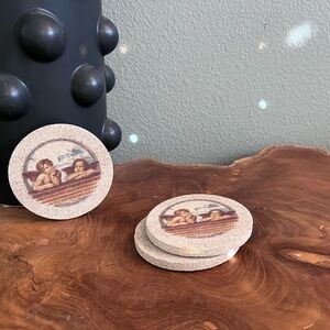 ✨SOLD✨

Vintage Angelic Sandstone Coasters